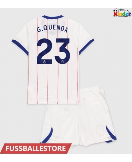 Günstige Chelsea Geovany Quenda #23 3rd trikot Kinder 2026-27 Kurzarm (+ Kurze Hosen)